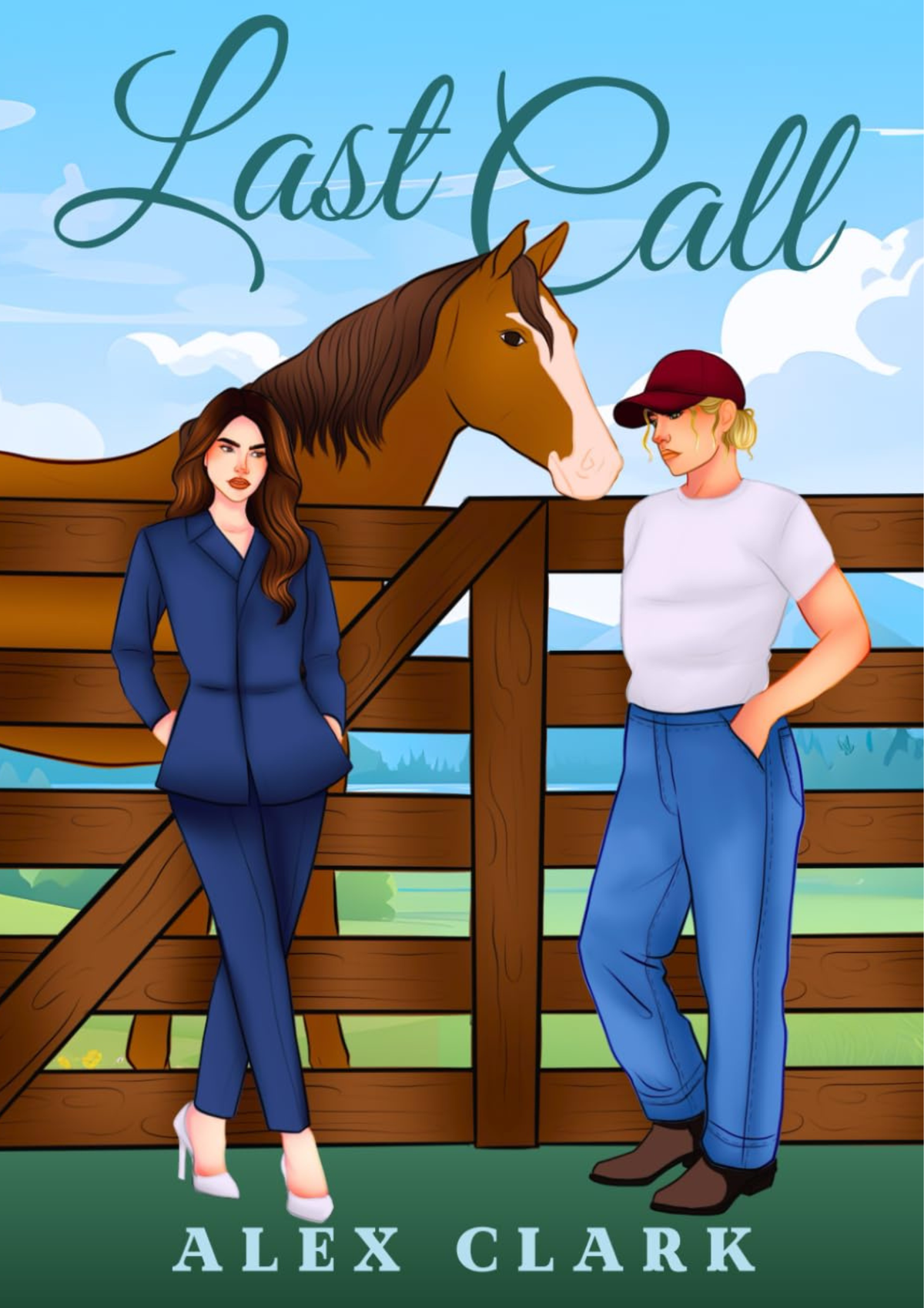 Last Call: Romance lesbienne ( Ranch - boss/employée )  dédicacé + marque page